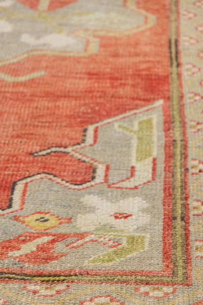 Vintage Anatolian Handwoven Tribal Rug, J87997