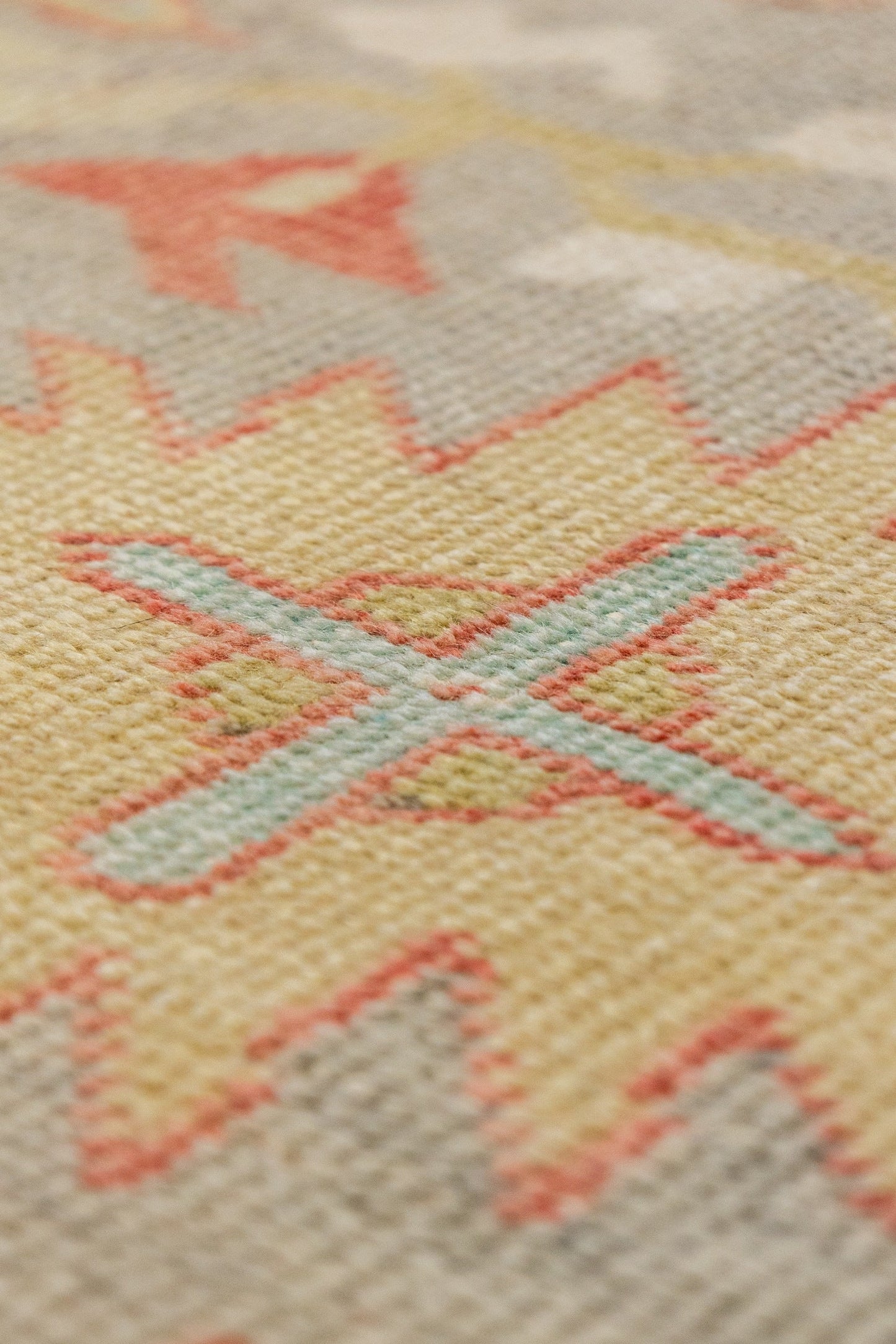 Vintage Anatolian Handwoven Tribal Rug, J87997