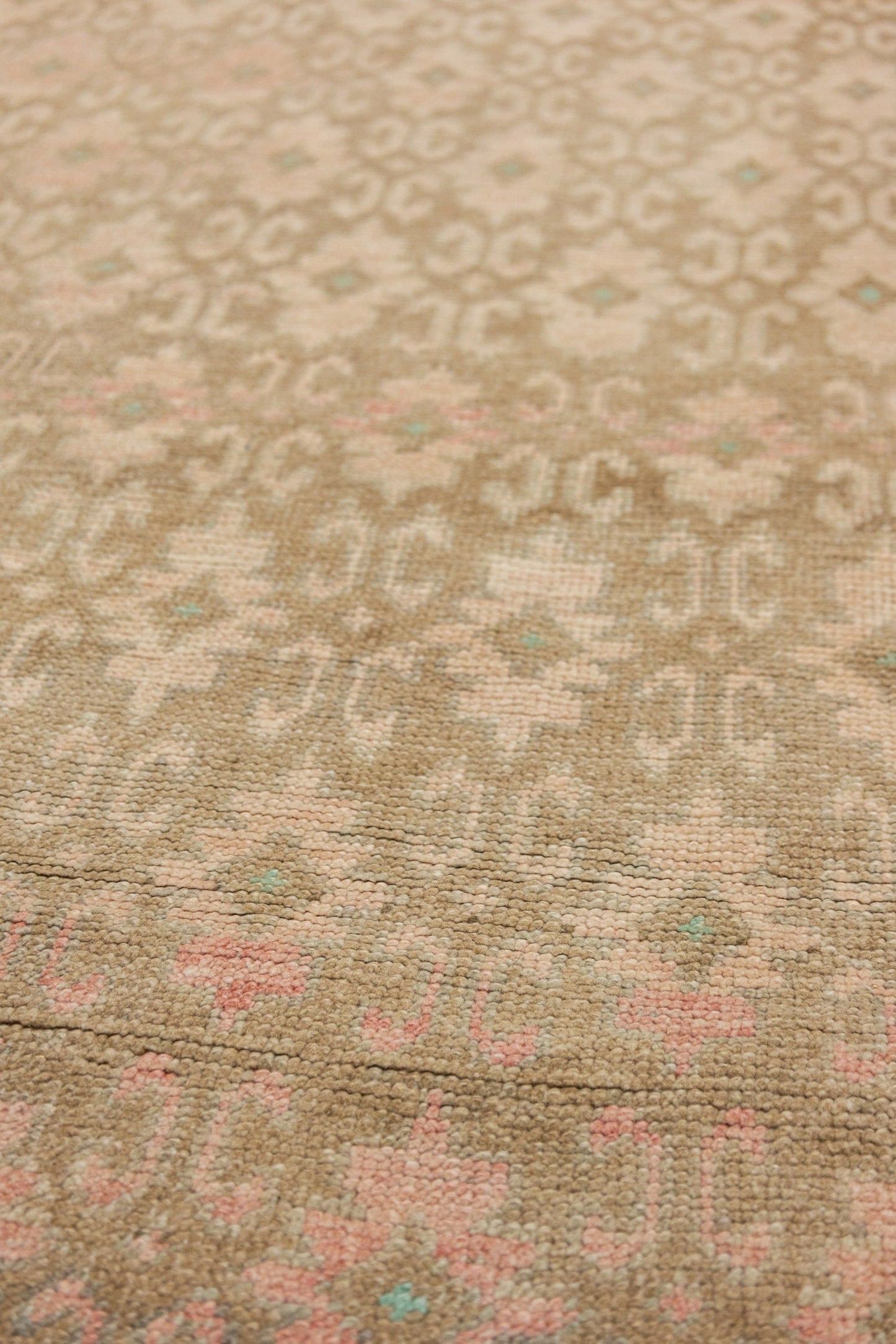 Vintage Anatolian Handwoven Tribal Rug, J87999