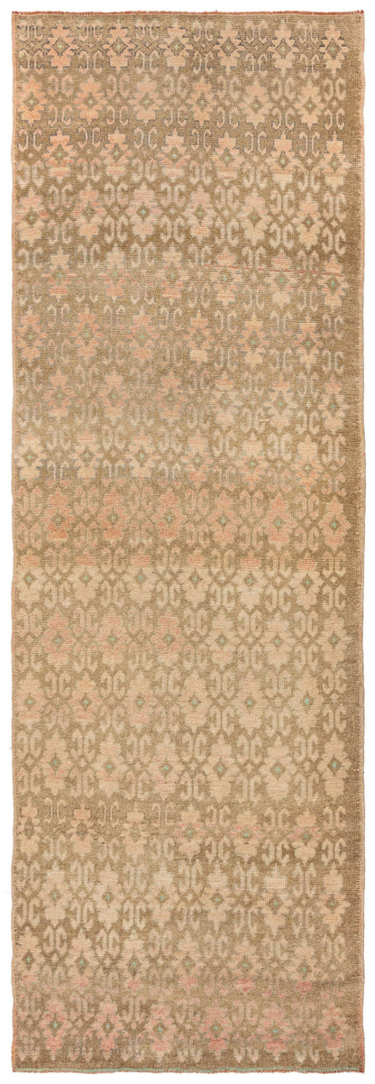 Vintage Anatolian Handwoven Tribal Rug
