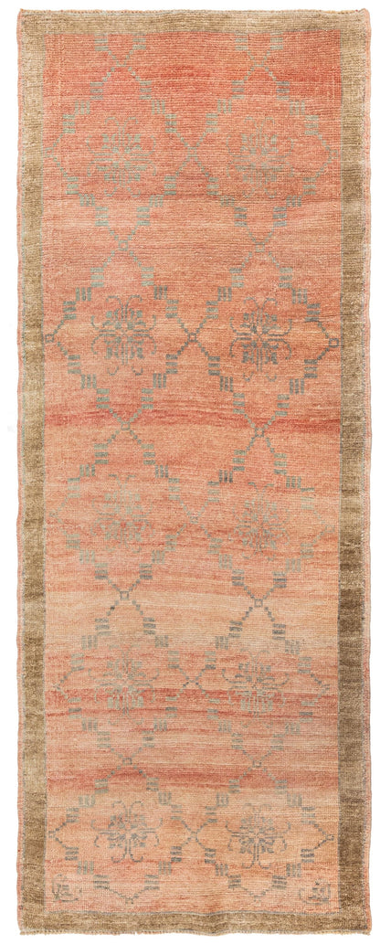 Vintage Anatolian Handwoven Tribal Rug