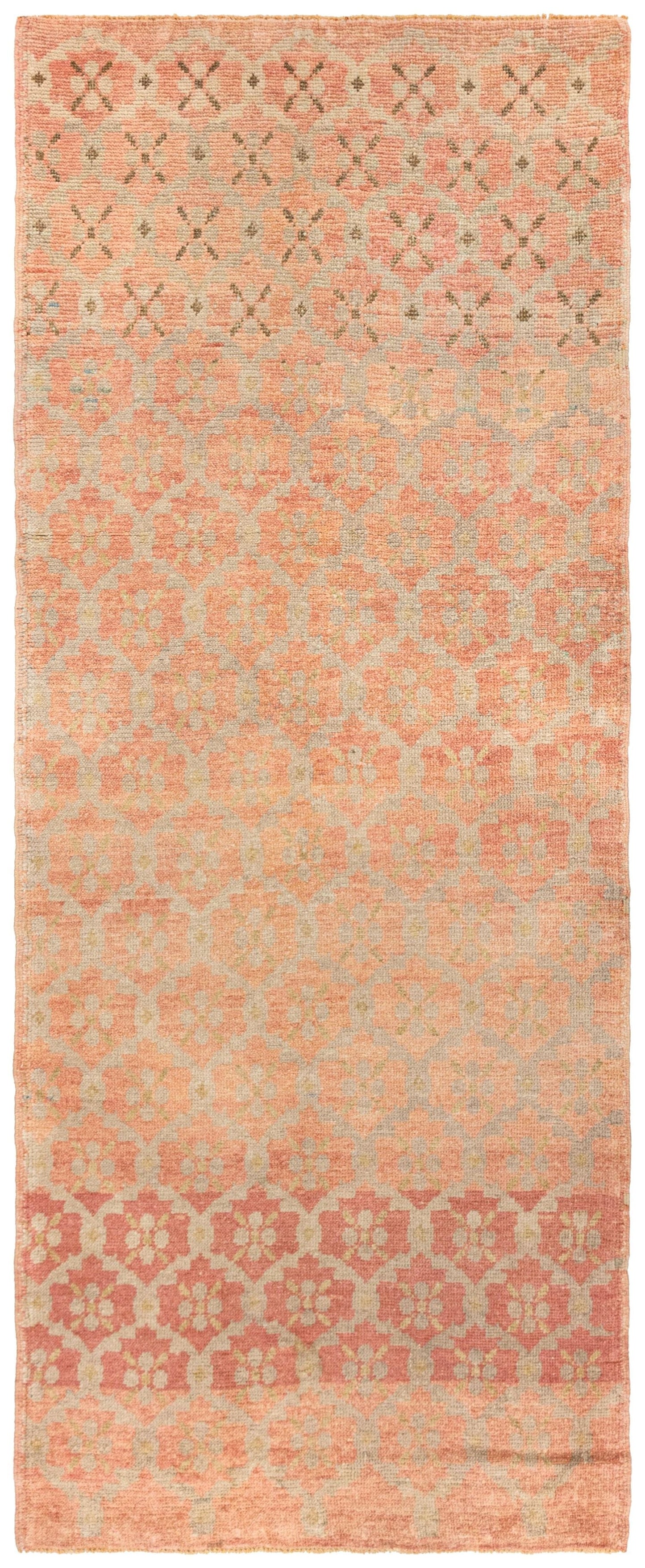Vintage Anatolian Handwoven Tribal Rug