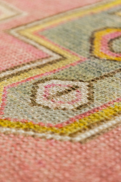 Vintage Anatolian Handwoven Tribal Rug, J88009