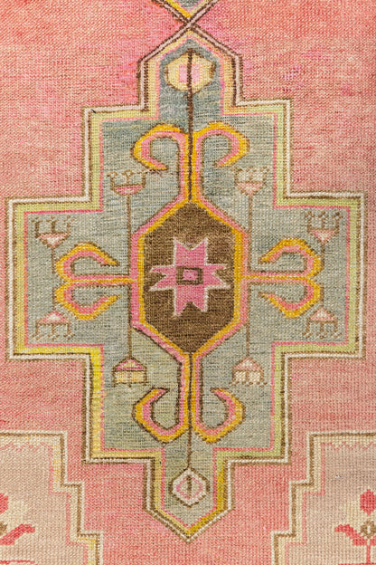 Vintage Anatolian Handwoven Tribal Rug, J88009
