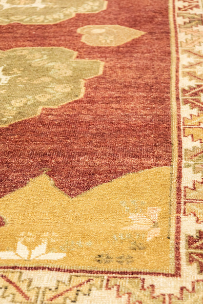 Vintage Anatolian Handwoven Tribal Rug, J88011