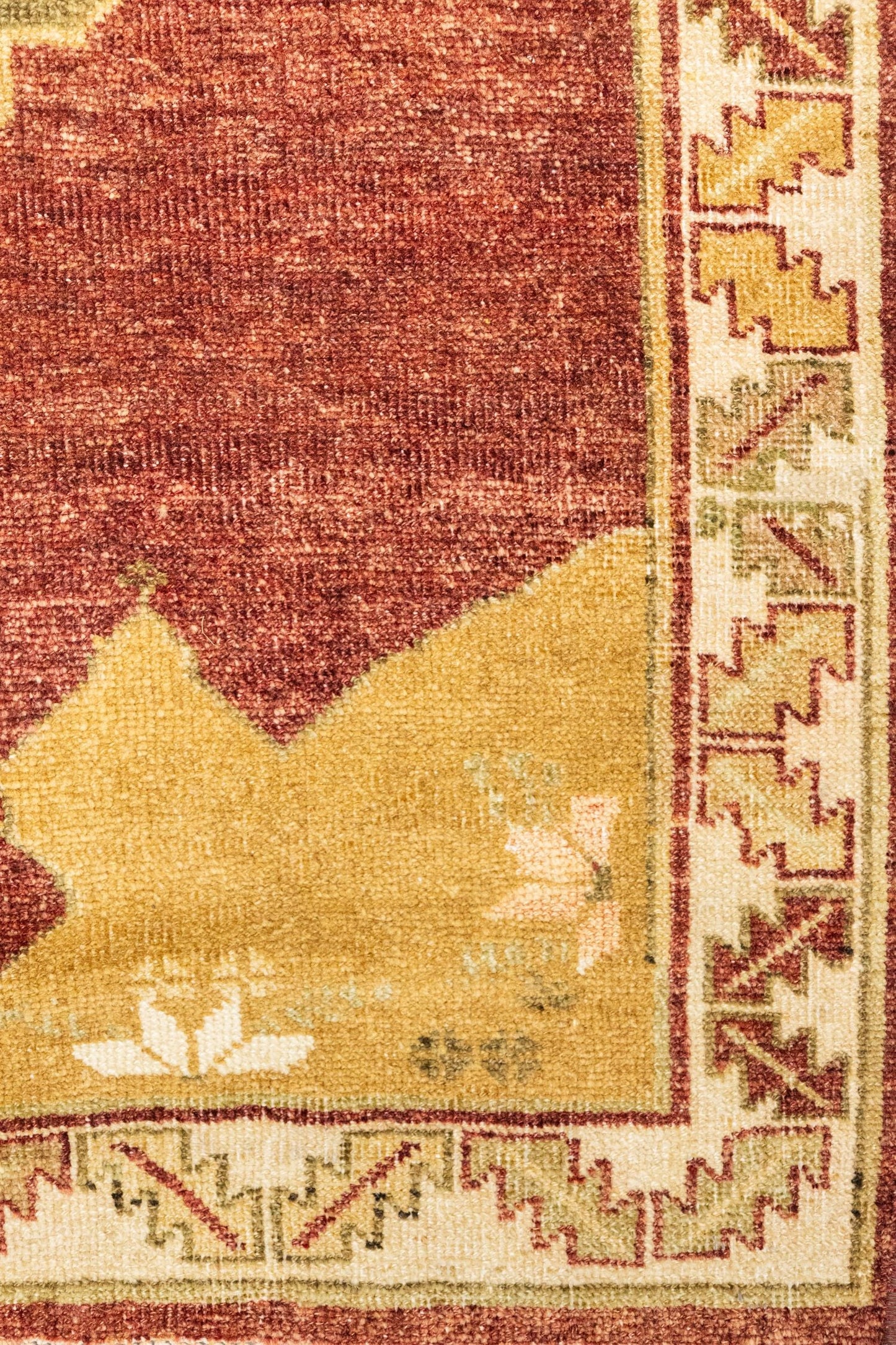 Vintage Anatolian Handwoven Tribal Rug, J88011