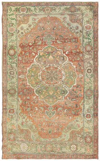 Vintage Anatolian Handwoven Tribal Rug