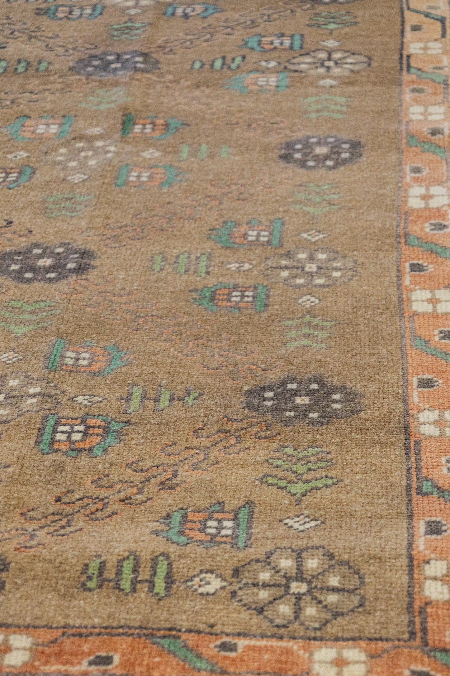 Vintage Anatolian Handwoven Tribal Rug, J88015