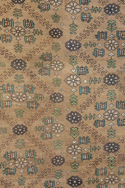 Vintage Anatolian Handwoven Tribal Rug, J88015