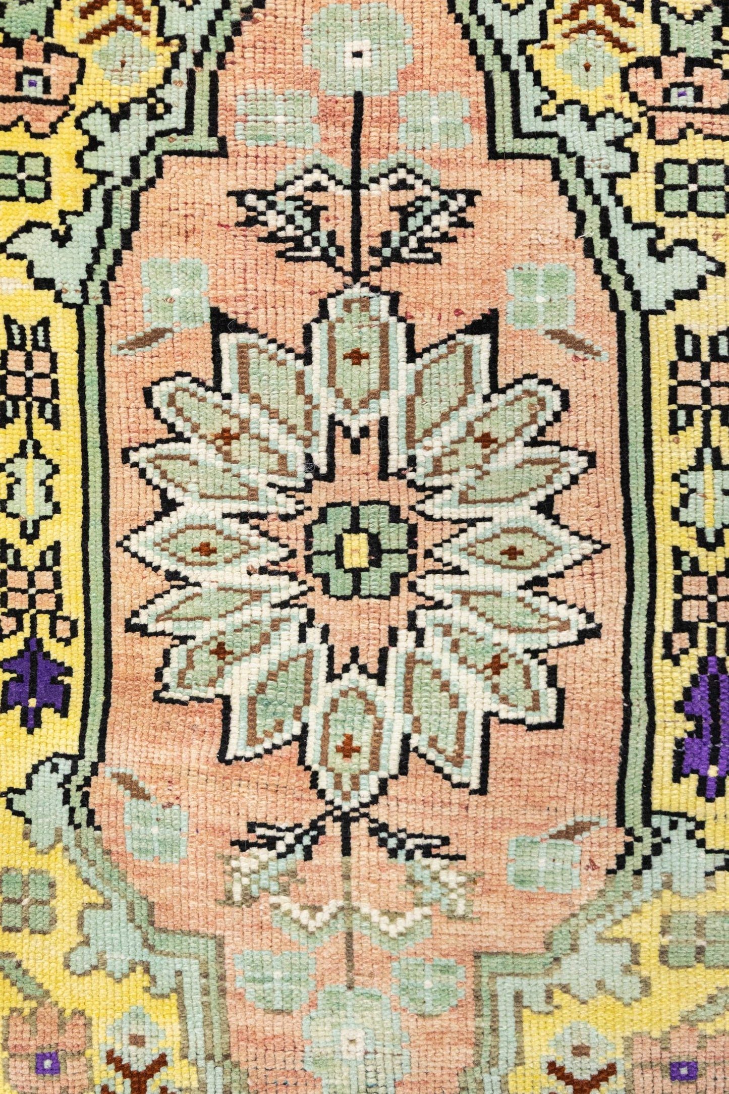 Vintage Anatolian Handwoven Tribal Rug, J88017