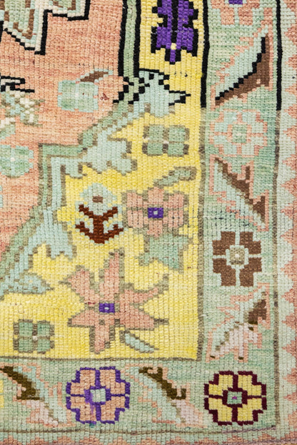 Vintage Anatolian Handwoven Tribal Rug, J88017