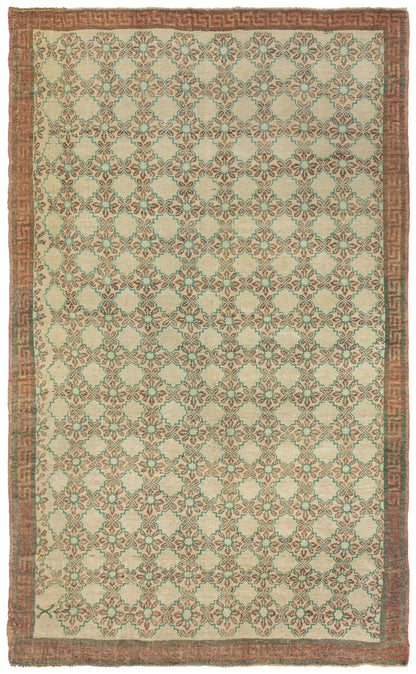 Vintage Anatolian Handwoven Tribal Rug