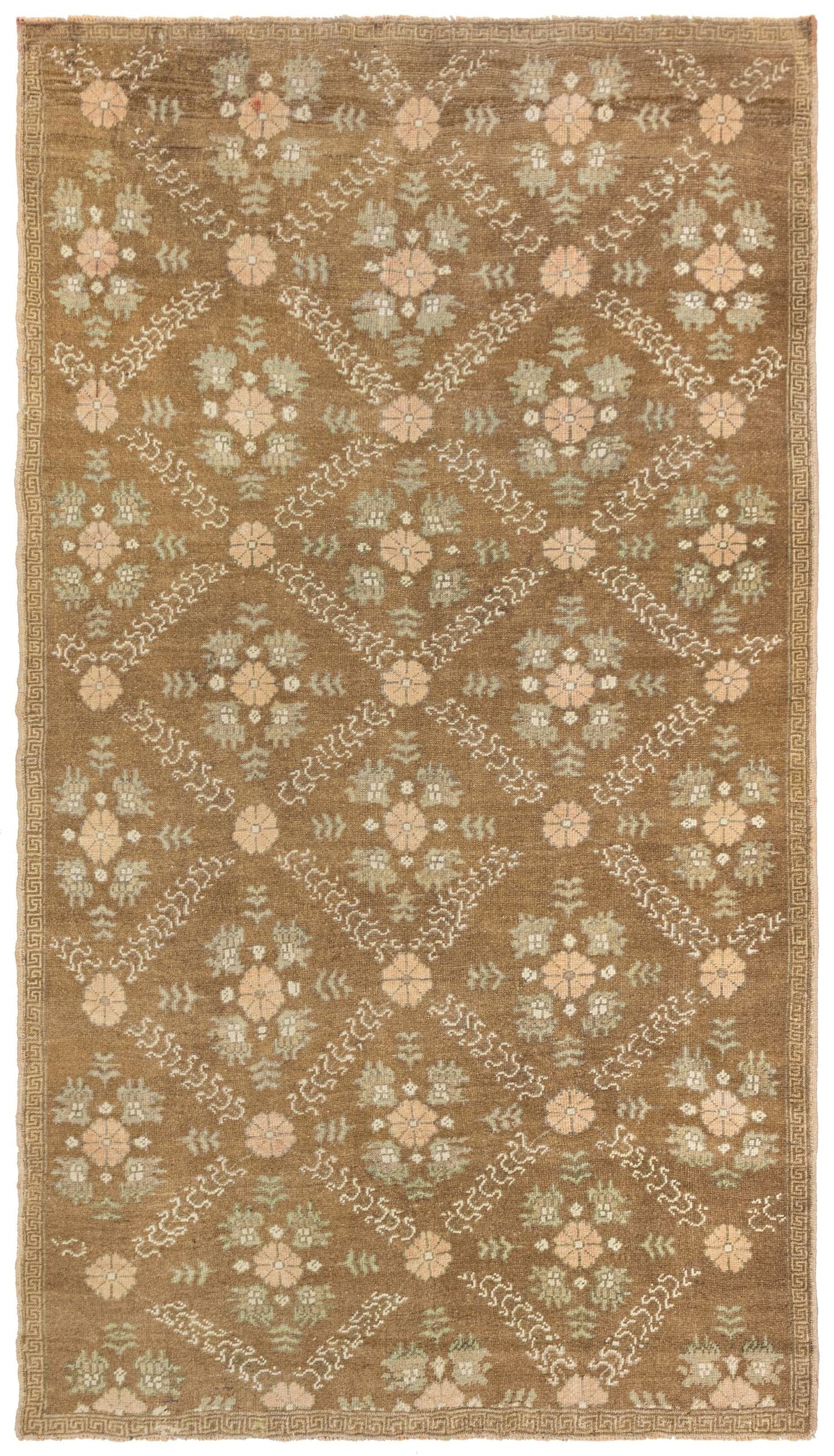 Vintage Anatolian Handwoven Tribal Rug
