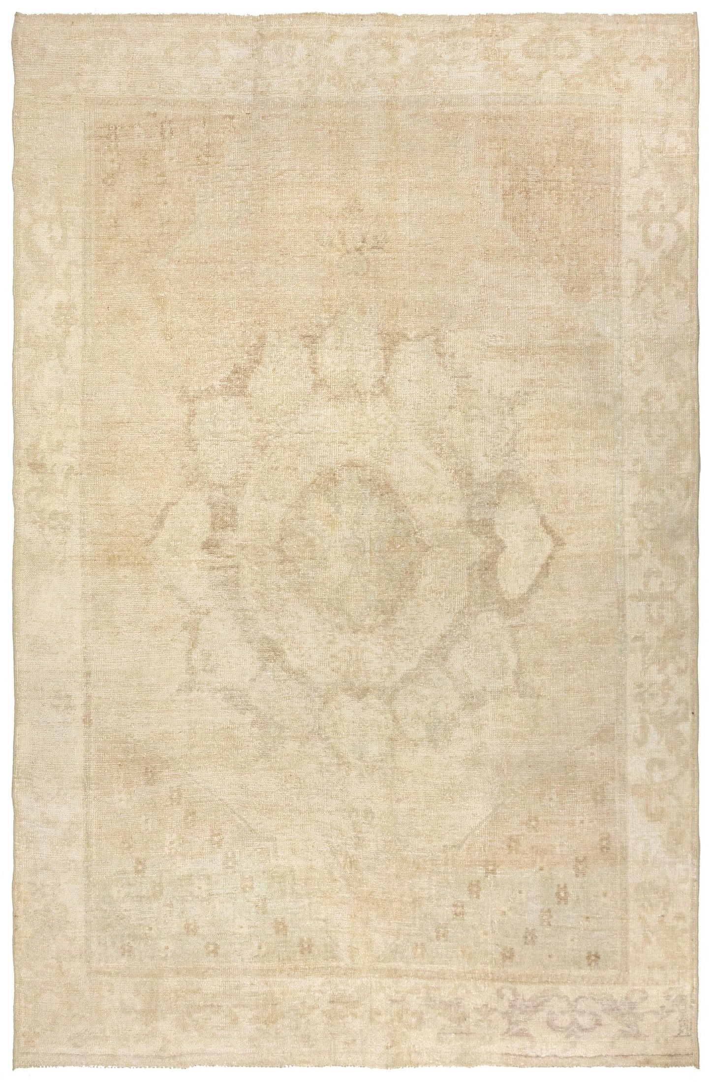 Vintage Anatolian Handwoven Tribal Rug
