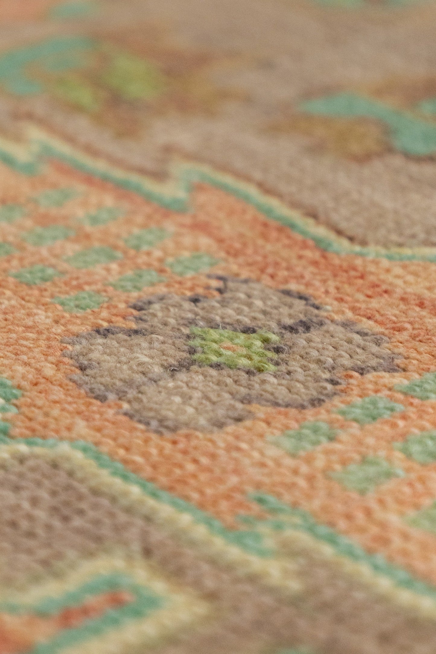 Vintage Anatolian Handwoven Tribal Rug, J88031