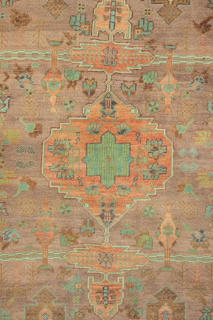 Vintage Anatolian Handwoven Tribal Rug, J88031