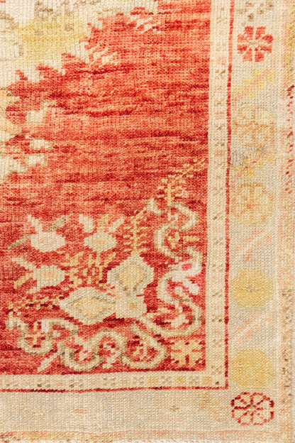 Vintage Anatolian Handwoven Tribal Rug, J88037