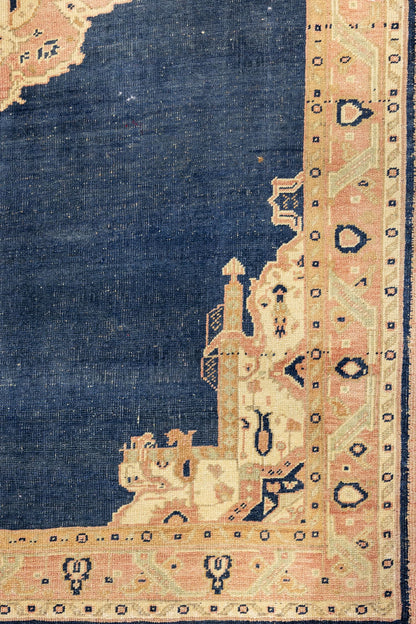 Vintage Anatolian Handwoven Tribal Rug, J88593