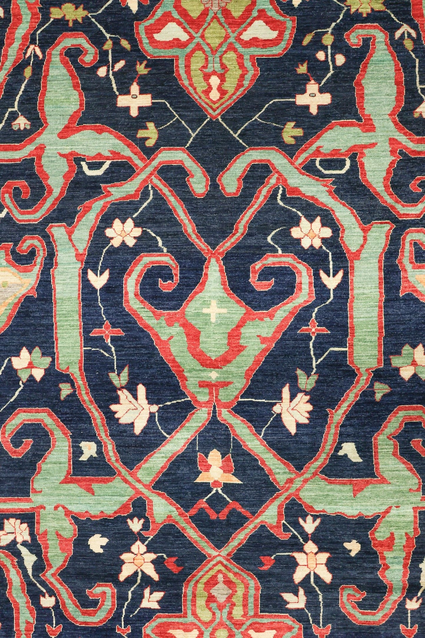 Arabesque Handwoven Tribal Rug, J74802