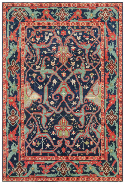 Arabesque Handwoven Tribal Rug
