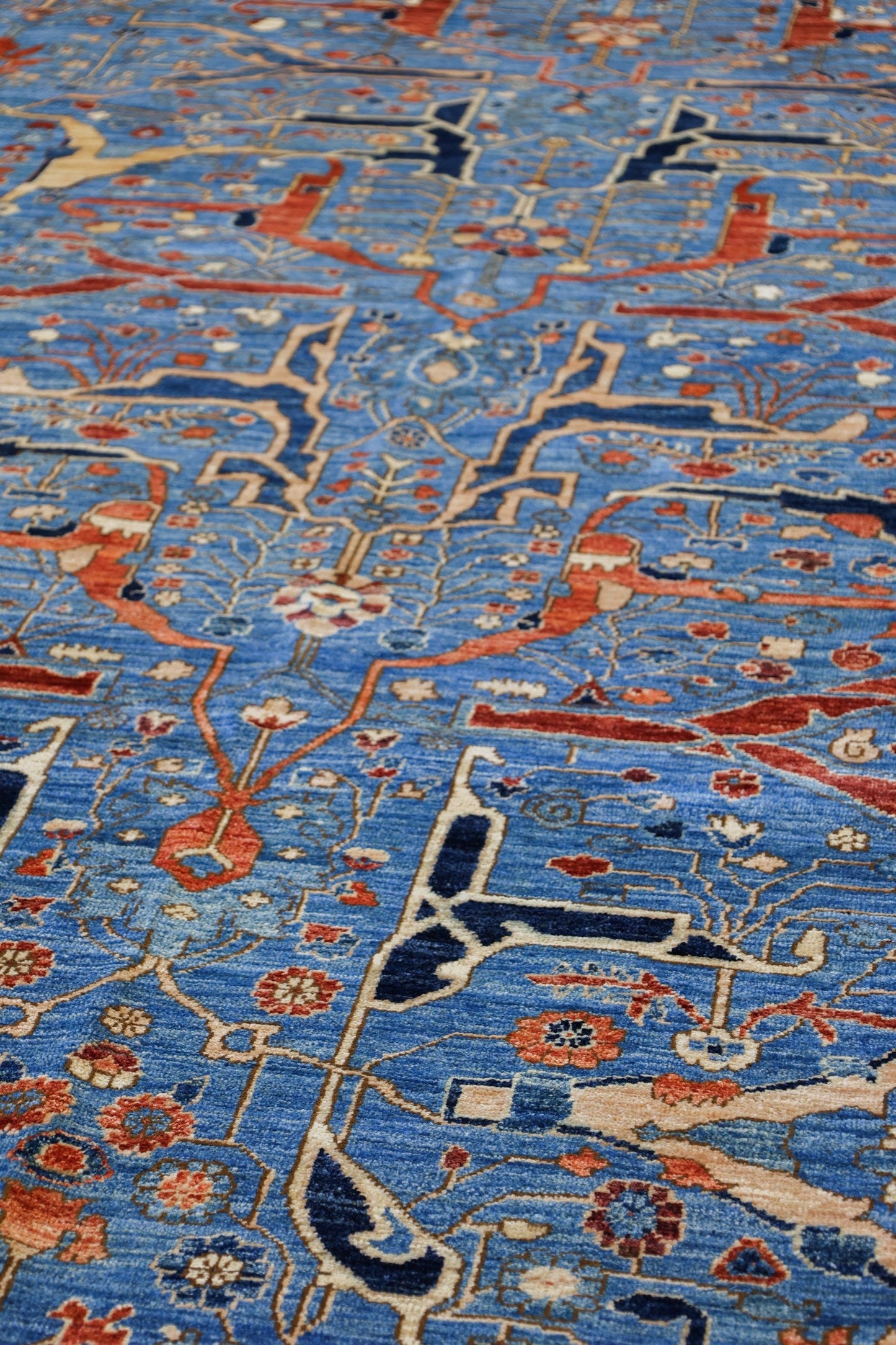 Arabesque Handwoven Tribal Rug, J80291