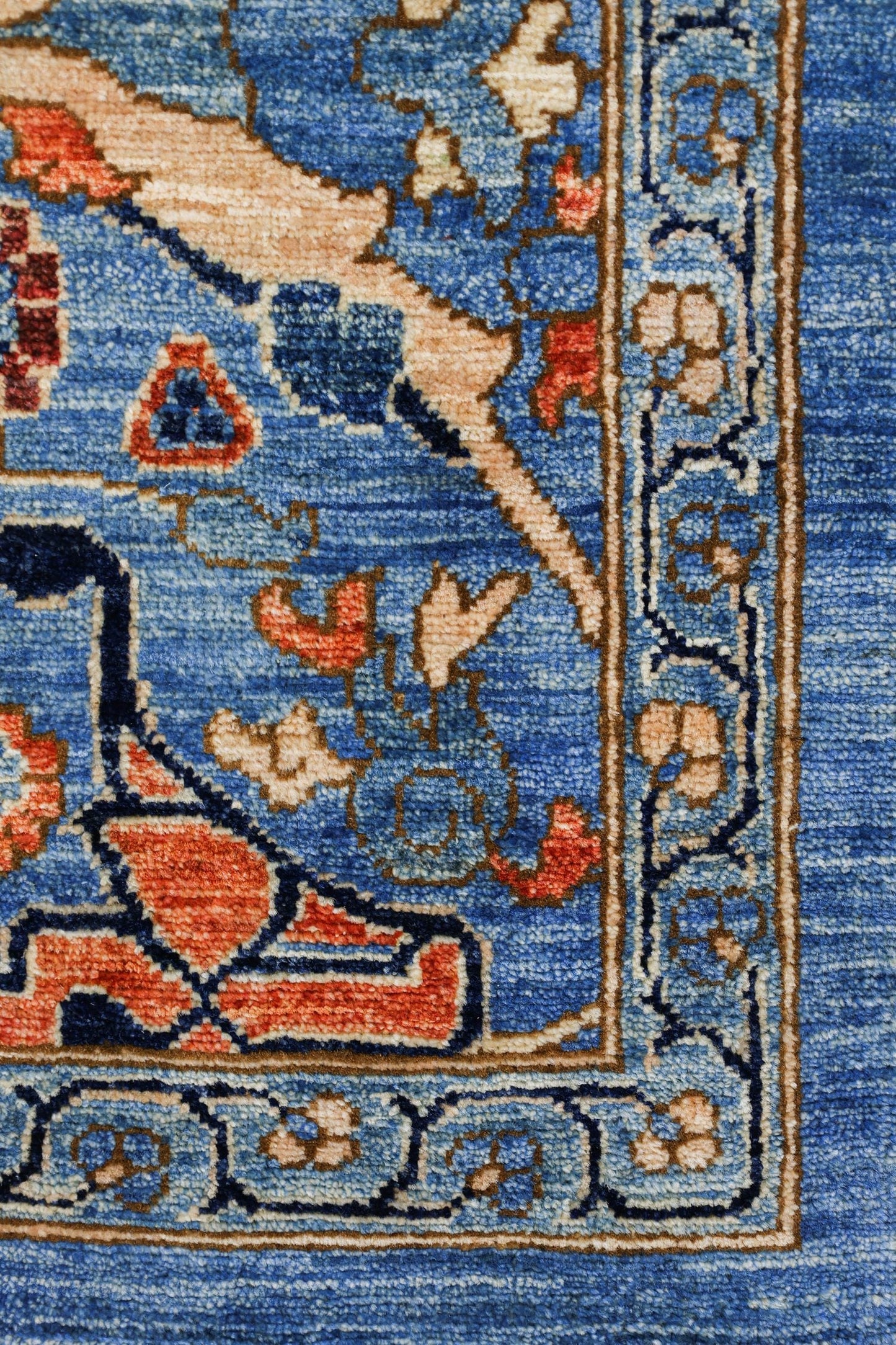 Arabesque Handwoven Tribal Rug, J80291