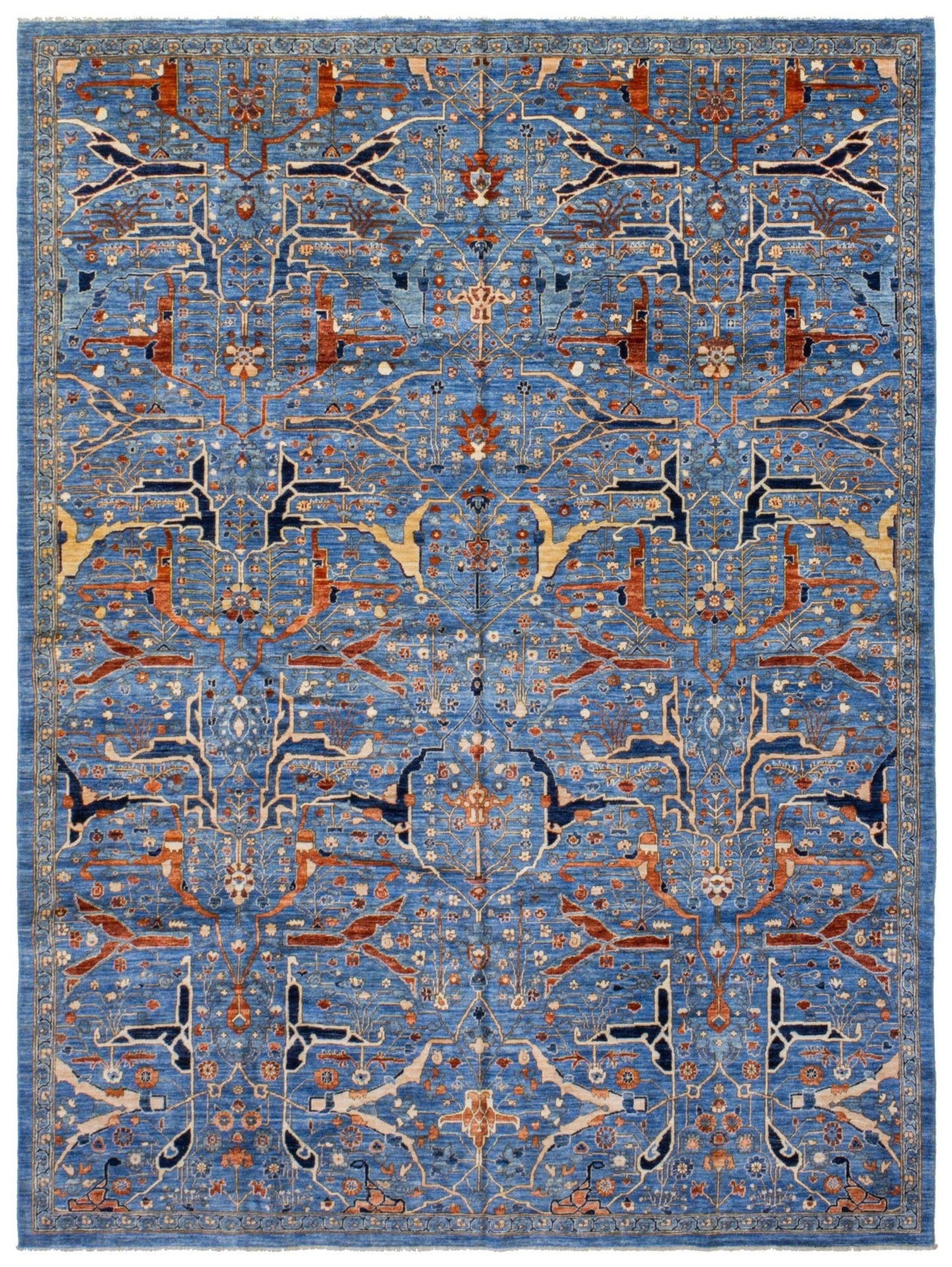 Arabesque Handwoven Tribal Rug
