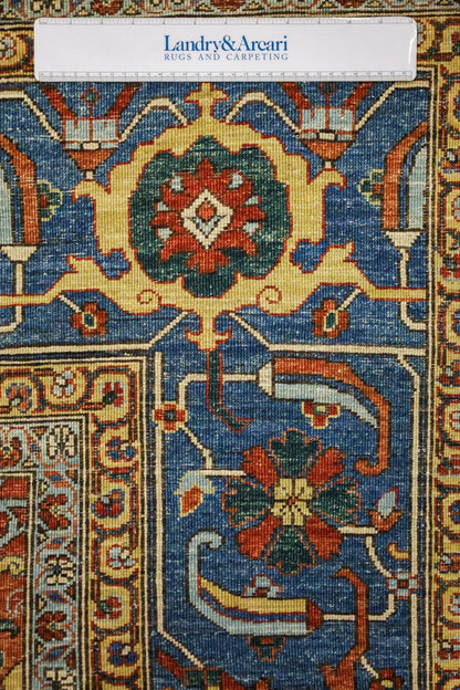 Arabesque Bijar Handwoven Tribal Rug, J81395