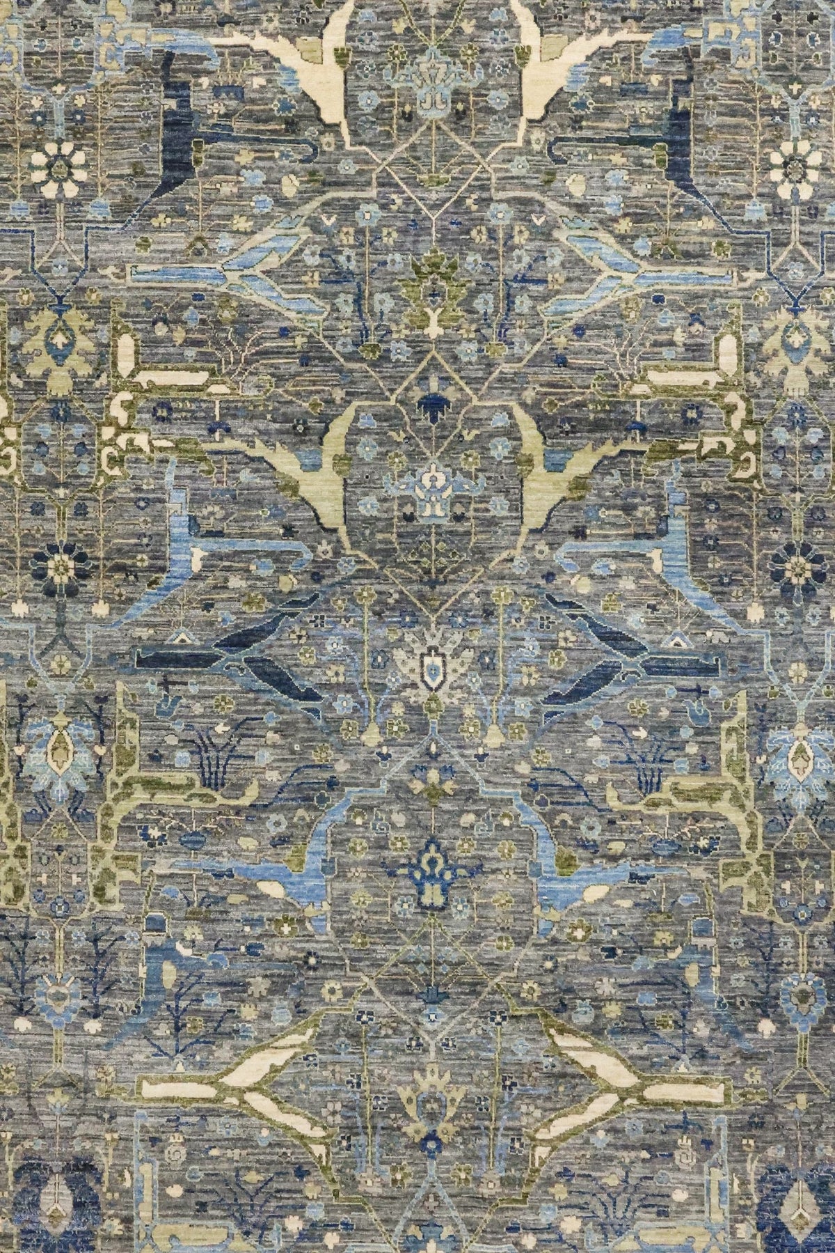 Arabesque Bijar Handwoven Tribal Rug, J81402