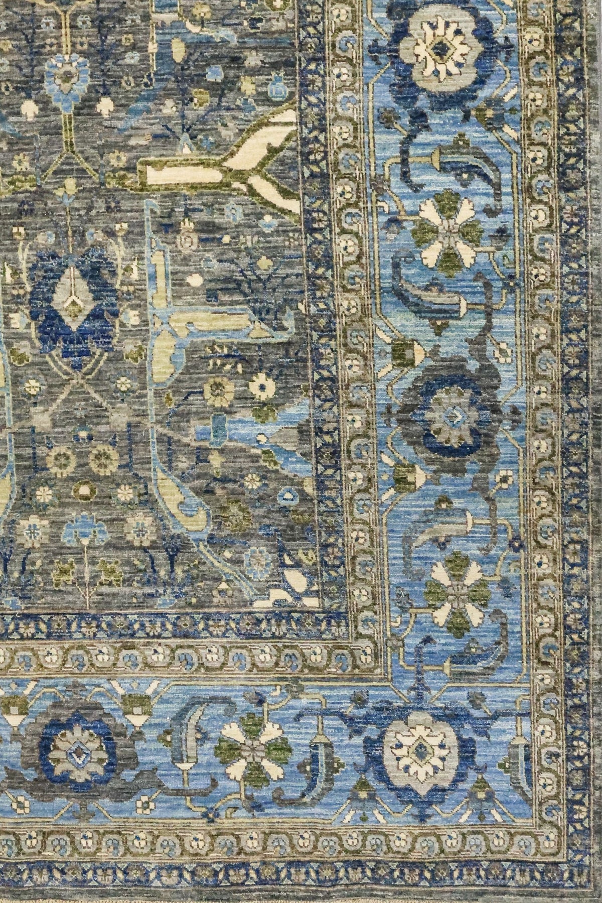 Arabesque Bijar Handwoven Tribal Rug, J81402
