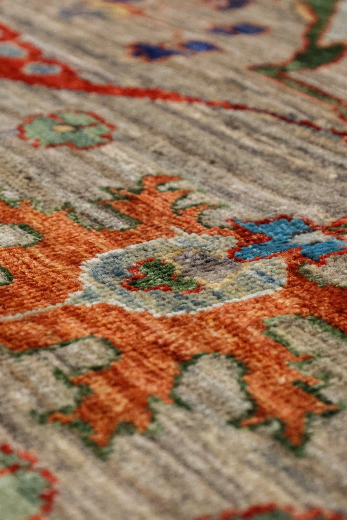 Arabesque Bijar Handwoven Tribal Rug, J81414