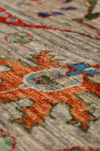 Arabesque Bijar Handwoven Tribal Rug, J81414