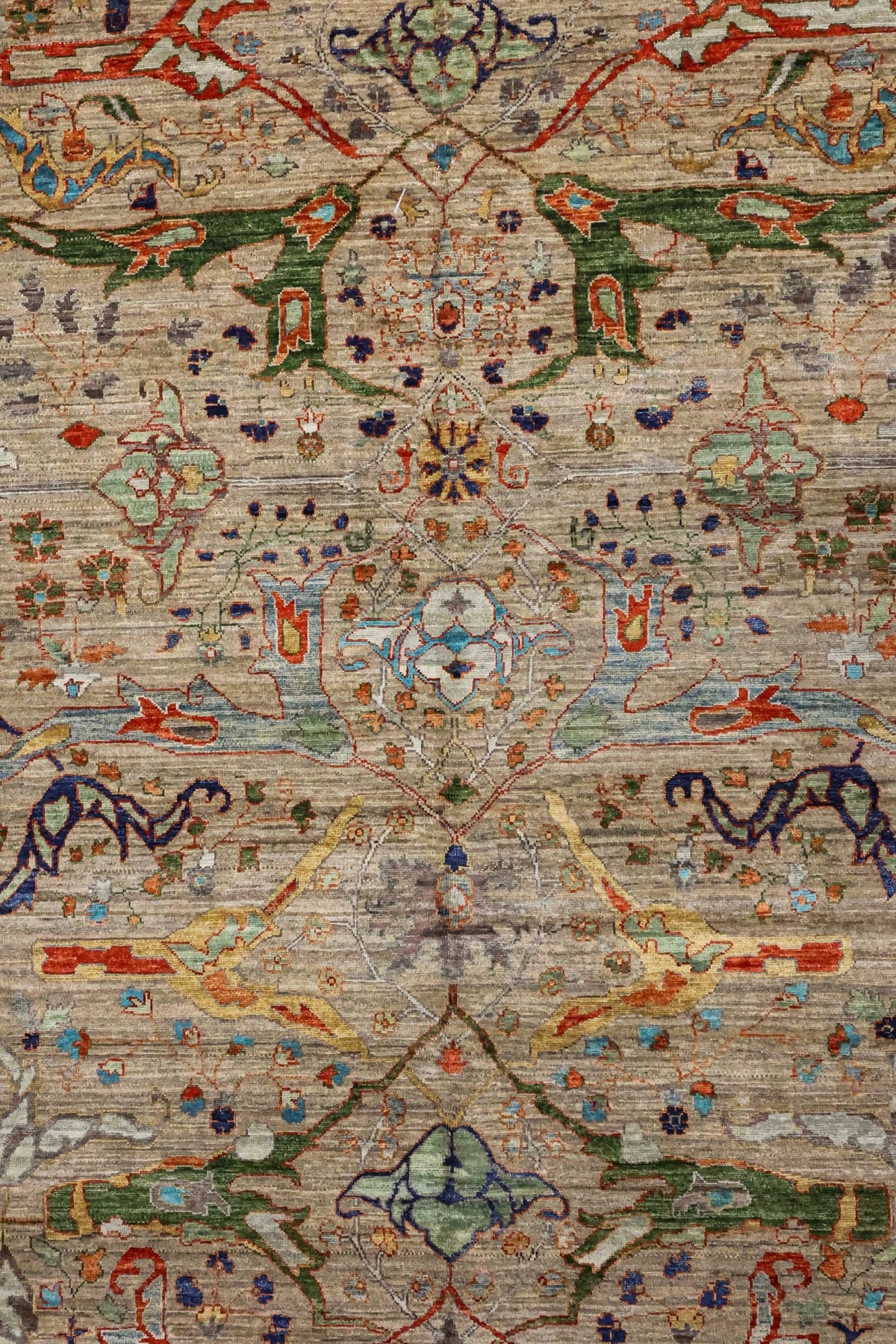 Arabesque Bijar Handwoven Tribal Rug, J81414