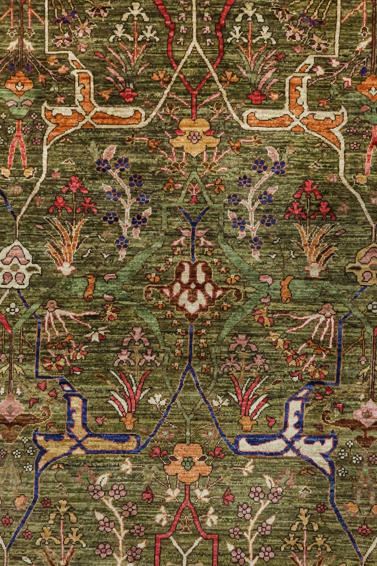 Arabesque Bijar Handwoven Tribal Rug, J81417