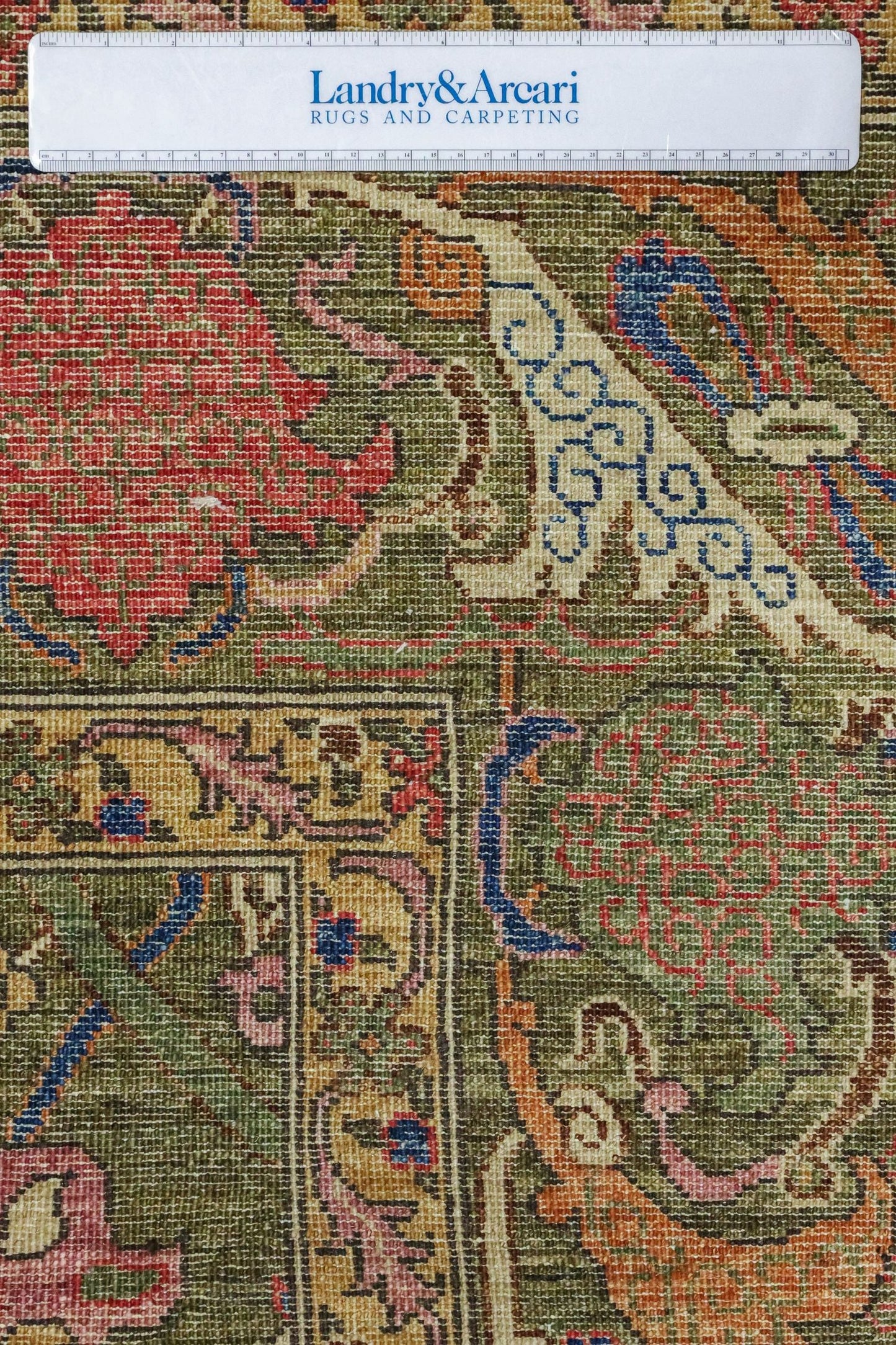 Arabesque Bijar Handwoven Tribal Rug, J81417