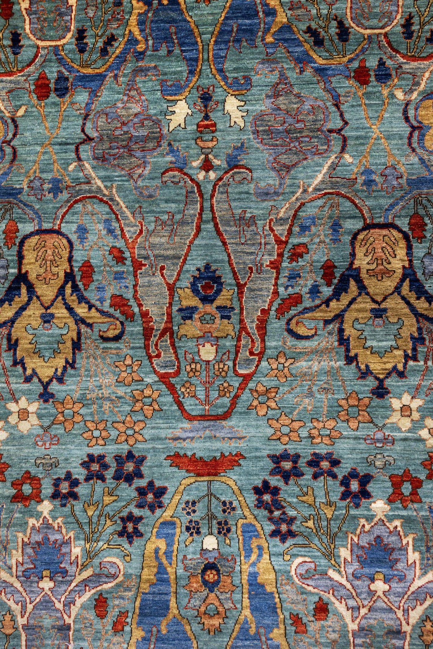 Arabesque Bijar Handwoven Tribal Rug, J86004