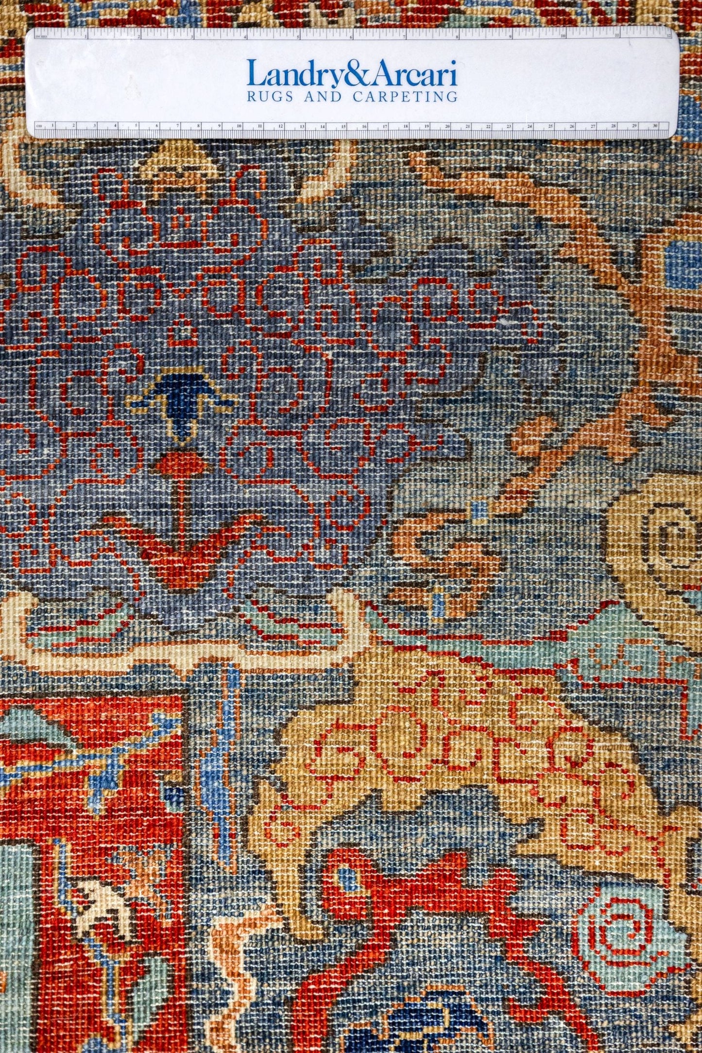Arabesque Bijar Handwoven Tribal Rug, J86004