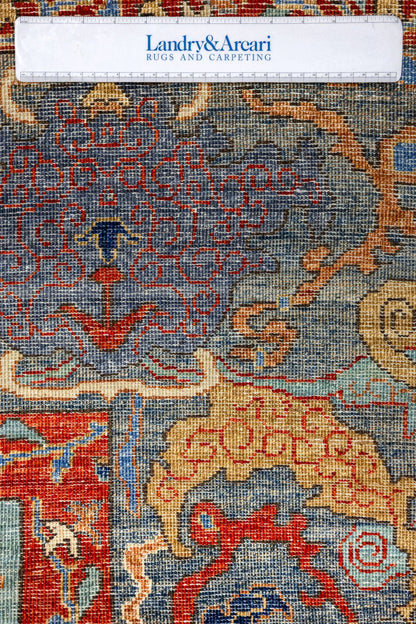 Arabesque Bijar Handwoven Tribal Rug, J86004