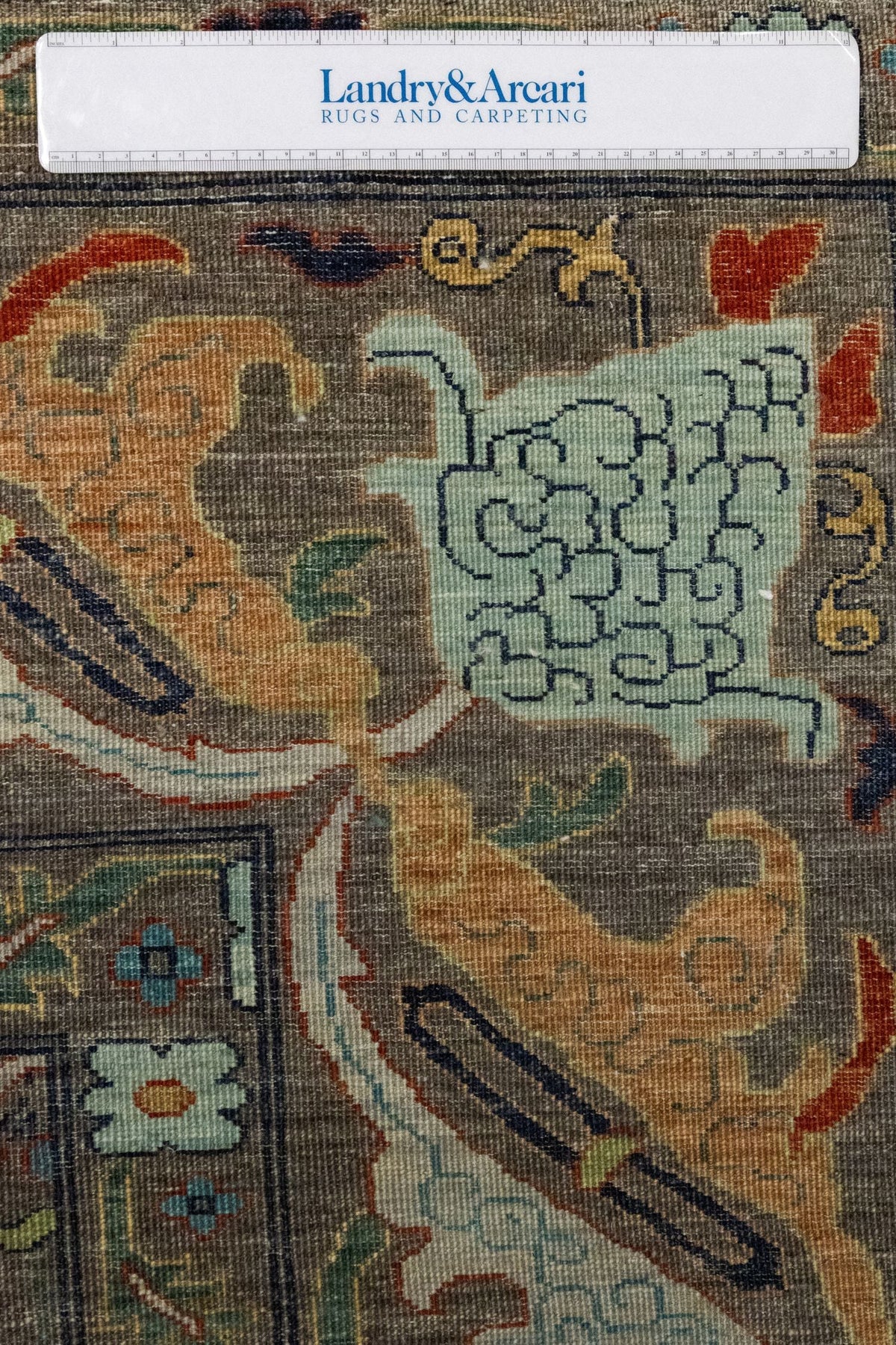 Arabesque Bijar Handwoven Tribal Rug, J86018