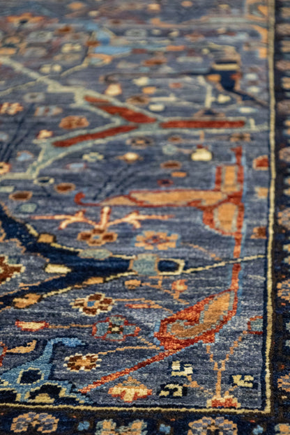 Arabesque Bijar Handwoven Tribal Rug, J86210