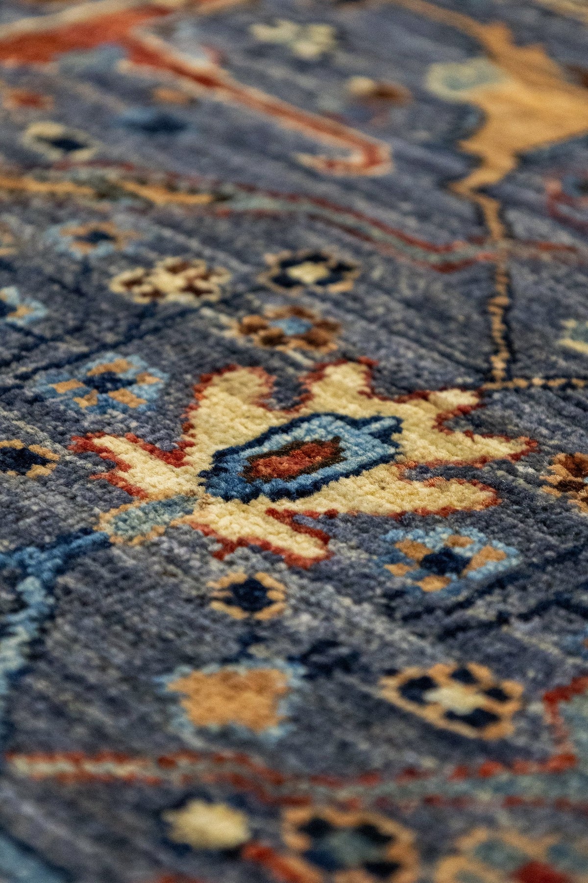 Arabesque Bijar Handwoven Tribal Rug, J86210