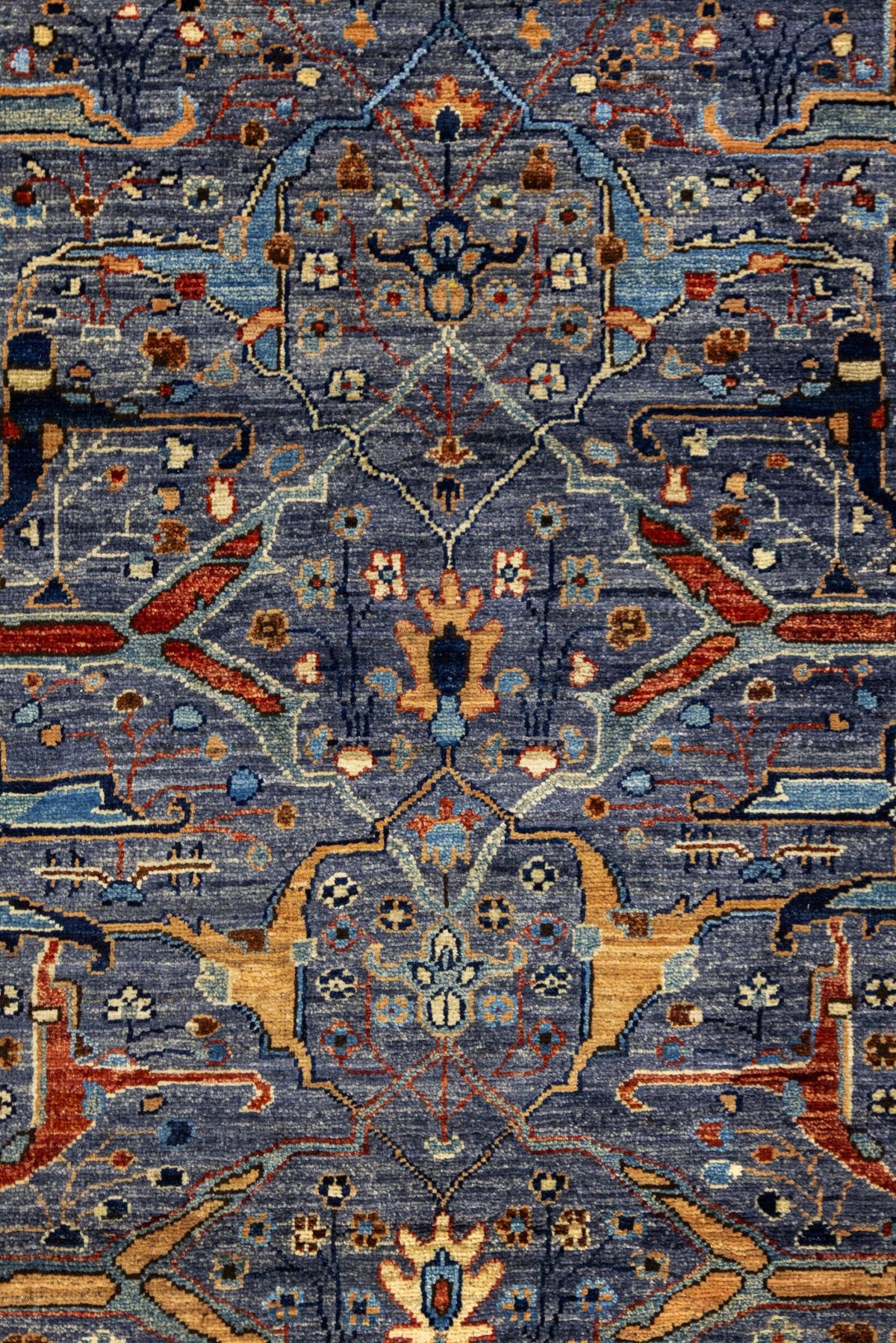 Arabesque Bijar Handwoven Tribal Rug, J86210