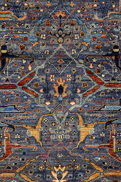 Arabesque Bijar Handwoven Tribal Rug, J86210