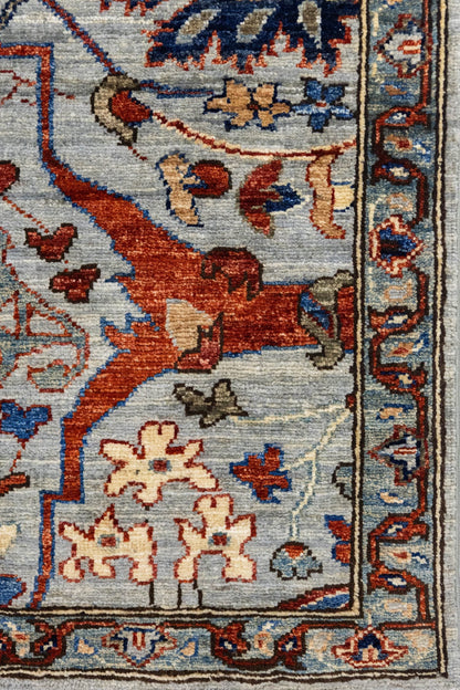 Arabesque Bijar Handwoven Tribal Rug, J86219