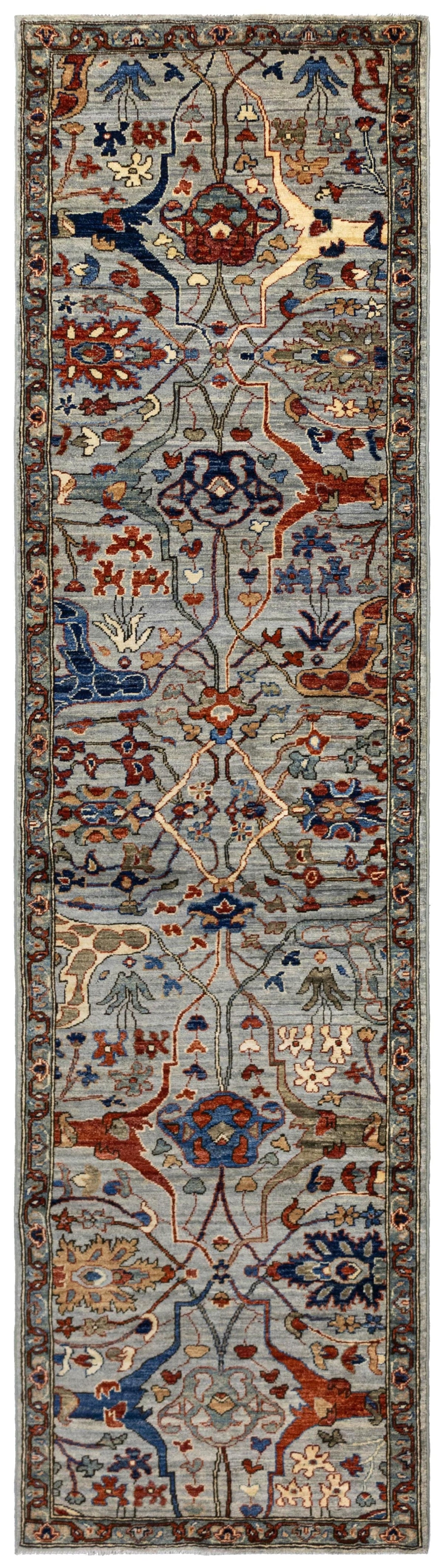 Arabesque Bijar Handwoven Tribal Rug