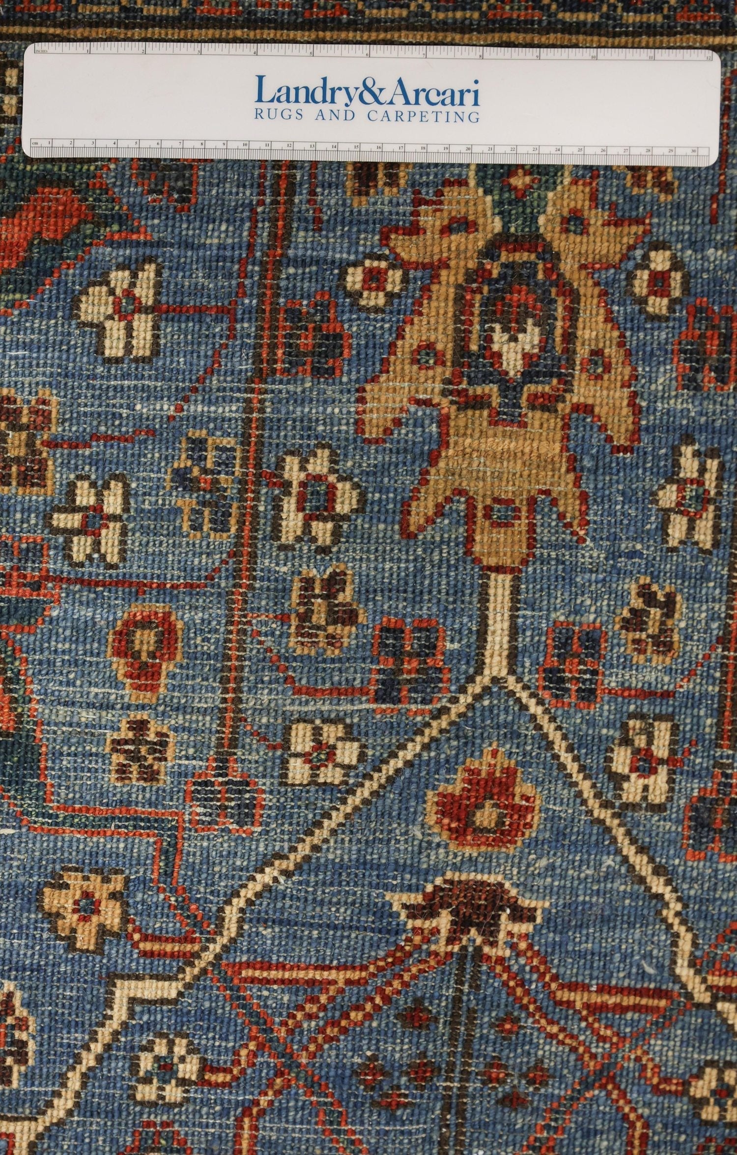 Arabesque Handwoven Tribal Rug, J71260