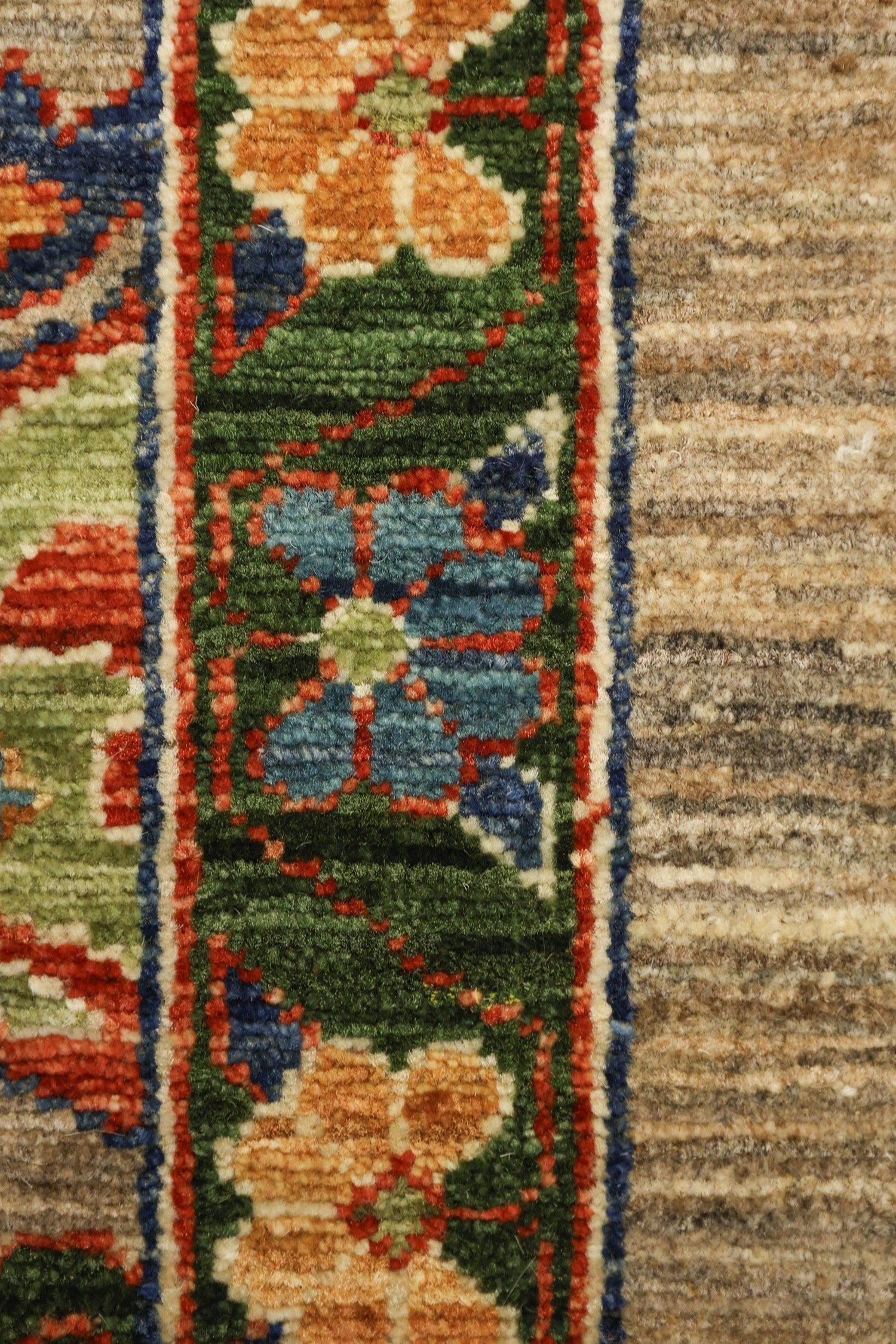 Arabesque Handwoven Tribal Rug, J71277