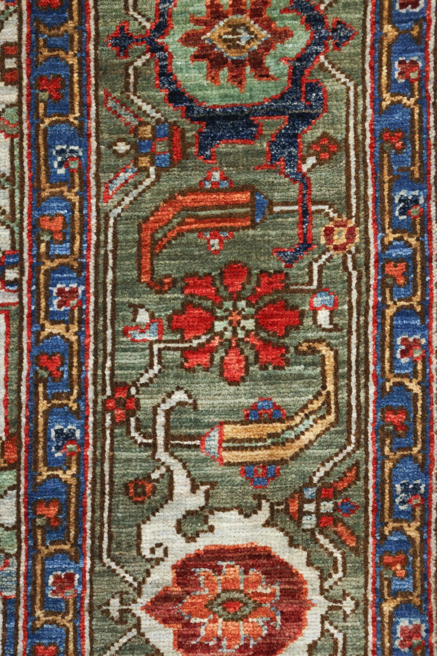 Arabesque Handwoven Tribal Rug, J71309