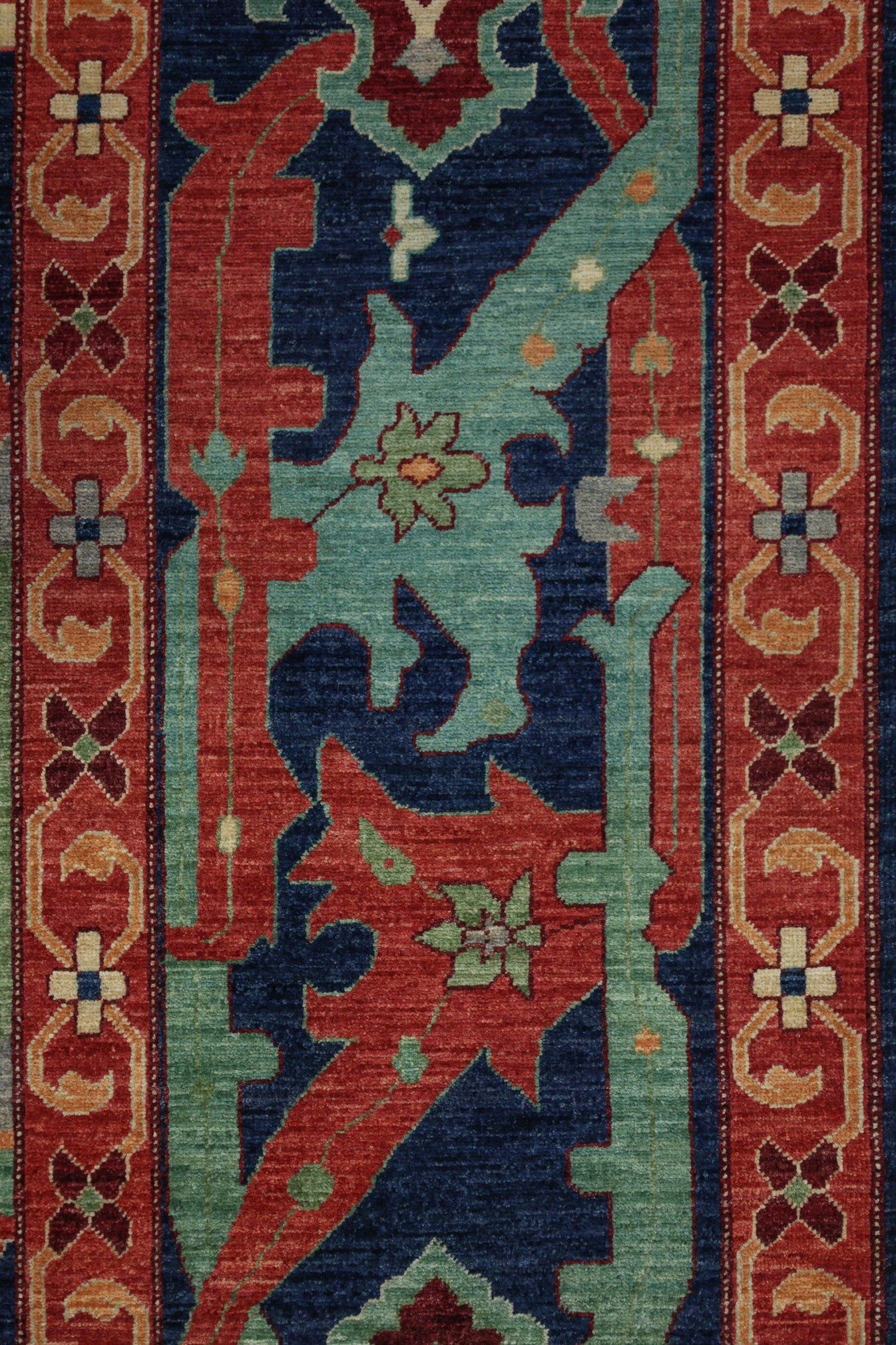 Arabesque Handwoven Tribal Rug | Landry & Arcari – Landry & Arcari Rugs ...