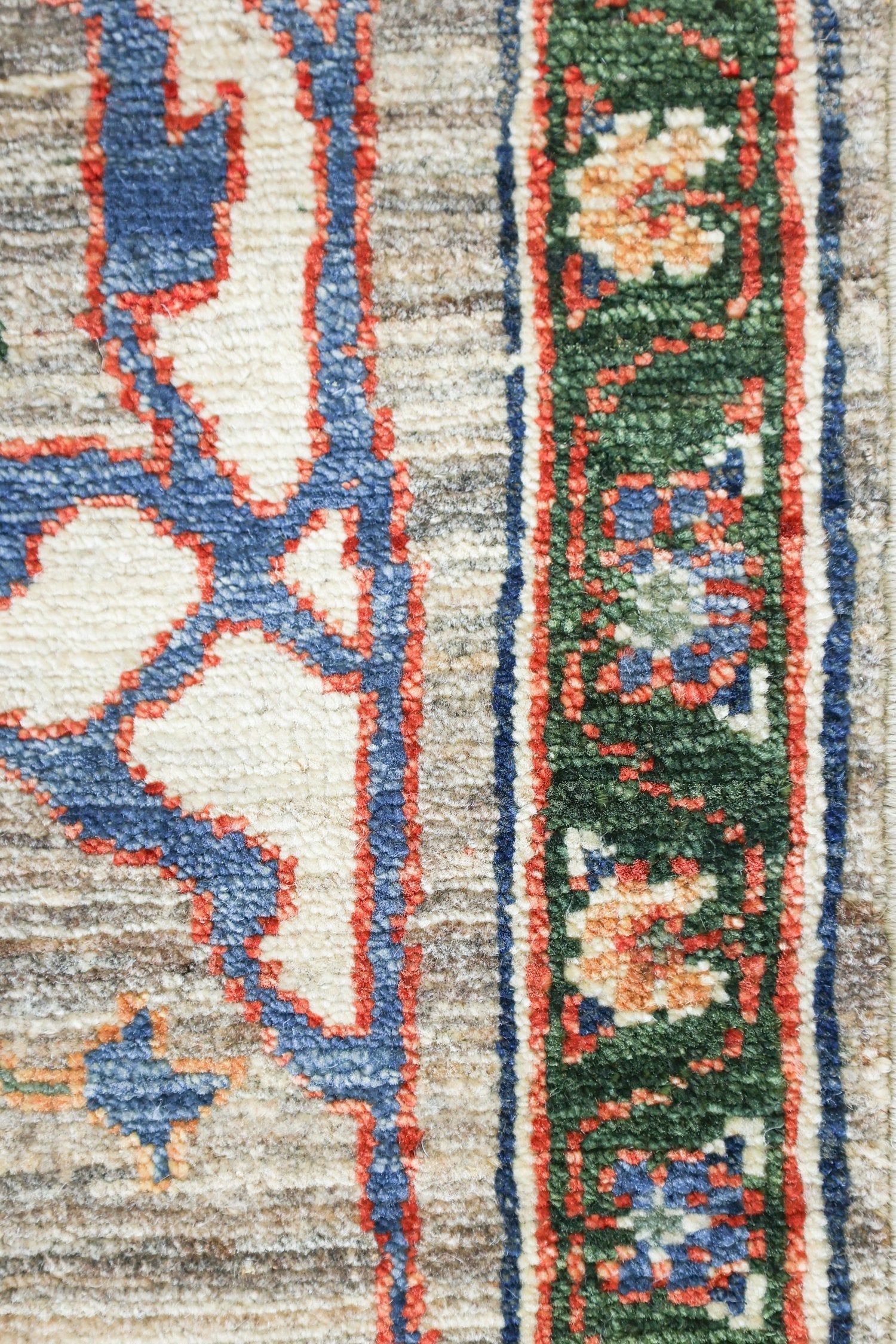 Arabesque Handwoven Tribal Rug, J75442